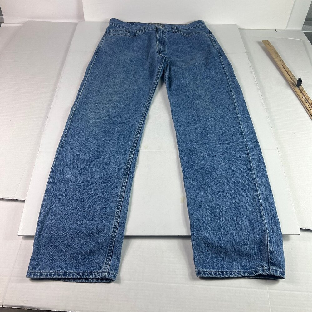 Y2K Levi's Silver Tab Jeans Men's 34x32* Relaxed Straight Blue Denim Tag 33x32